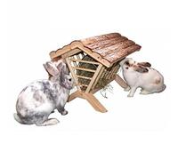 Kerbl comedero a heno naturaleza para roedores - 45 x 32 x 33 cm