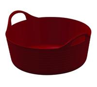 Kerbl Comedero flexible FlexBag, cesta de plástico, bolsa, rojo, 15 litros, ideal para comedero, transporte y aseo, superventas