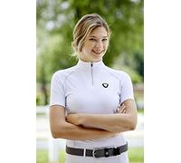 Kerbl Competition Valentina - Camiseta para mujer (talla XXL/44), color blanco