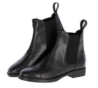 Kerbl Covalliero Botines de equitación Bristol de piel, color negro, talla 37