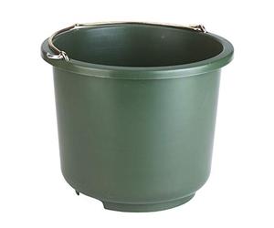 KERBL - Cubo de establo (PVC, 12 L), Color Verde