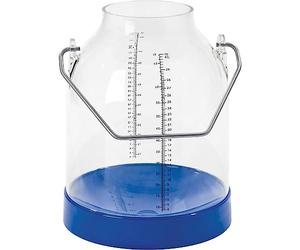 Kerbl - Cubo de ordeño de 30 litros con escala azul, altura de grillete 117 - 151055