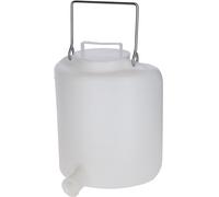 Kerbl Cubo para beber, 6 litros, plástico, con tapa + asa, 14930