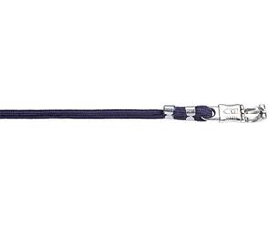Kerbl Dexter - Cuerda de Punto con mosquetón, Unisex Adulto, De Punto., 323575, Azul, mosquetón