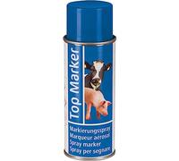 Kerbl Espray de marcado, espray para ganado, azul, 500ml/bote, para ganado vacuno, porcino y caprino, color intenso, secado rápido, éxito de ventas