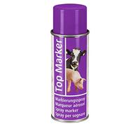 Kerbl Espray de marcado, espray para ganado, morado, 500ml/bote, para ganado vacuno, porcino y caprino, color intenso, secado rápido, éxito de ventas