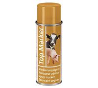 Kerbl Espray de marcado, espray para ganado, naranja, 500ml/bote, para ganado vacuno, porcino y caprino, color intenso, secado rápido, éxito de ventas