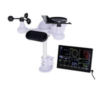 Kerbl Estación meteorológica Digital 7en1, WiFi, con emisora de Radio