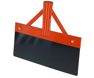 Kerbl Estante deslizante 30 cm (estante metálico para hielo, acero para muelles de 1 mm, sin asa, estante de hormigón) 29260