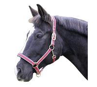 Kerbl Exclusive 2 Vías Ajuste Cabeza Cuello, Unisex, Exclusive 2-Way Adjustment, Rojo