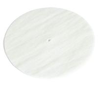 Kerbl - Filtro de fieltro Sana para bañera, diámetro de 220 mm, con agujero, 100 unidades, 46770