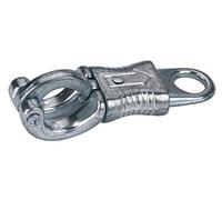 Kerbl Gancho de pánico Solo, para Cuerdas de conexión, con Ojo de 14 mm