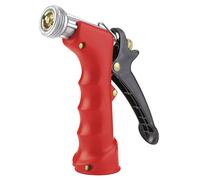 Kerbl Gilmour 1574 - Alcachofa de Ducha (para Agua Caliente y fría, con Inserto de latón y acoplador de Manguera, alcachofa de jardín, Carcasa de Metal Fundido)