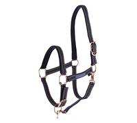 KERBL GoleyGo 2.0 - Collar de cabeza con pin adaptador (4 - sangre caliente grande (Xfull), azul/caramelo)