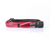 Kerbl GoLeyGo 2.0 - Correa para perro (cierre magnético, incluye pasador adaptador), color rojo