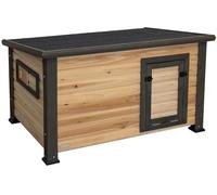 Kerbl Hobbyfarming Gallinero para Patos y Gansos Duck Town XL, 115x77x67 cm, casa para Patos, gallinero para Animales pequeños, Abeto, Gansos, Animales pequeños