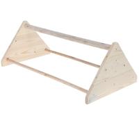 Kerbl Hobbyfarming Percha para gallinas, Grande, 96x50x35cm, Madera, Redonda, Robusta