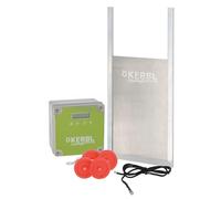 Kerbl Hobbyfarming Puerta Auto. gallinas c. Puer. corredera 430 נ400 mm, envase
