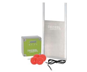 Kerbl Hobbyfarming Puerta Auto. gallinas c. Puer. corredera 430 נ400 mm, envase