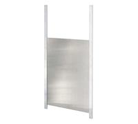 Kerbl Hobbyfarming Puerta corred. 300 x 400 mm, aluminio, juego montaje compl