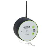 Kerbl Hobbyfarming Steuerung Duo Smart, trampilla para gallinas, Gris/Verde, Control de luz Diurna y horario, manejo a través de aplicación