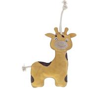 Kerbl - Juguete para Caballos KniStar Giraffe (ocupación contra el aburrimiento, con Relleno de Fibra de Coco y Botella crepitante, Ante Resistente, diseño Plano con Cuerdas, para Colgar) 3230301