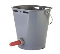 Kerbl Küber 144 - Bebedero con válvula de succión (bebedero para bovinos, completo con super aspirador y válvula de rosca, 8 L)
