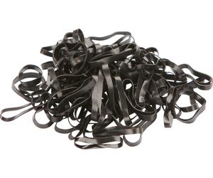 Kerbl Mane Rubber Silicone, 500 Uds - Negro Kerbl