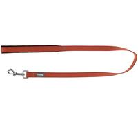 KERBL Miami 86197 - Correa con Mango Suave, 100 cm, óxido (Ancho 20 mm, Material de Nailon, con mosquetón de Acero, Correa para Perros)