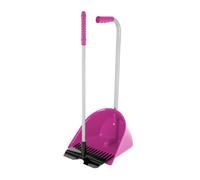 Kerbl Mistboy® Mini con rastrillo, Pala para estiércol, Rosa, plástico, 60 cm, niños, Agricultores, propietarios de Caballos, propietarios de Perros, irrompible, Resistente