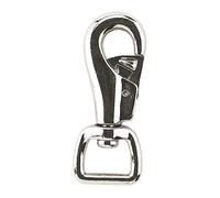 Kerbl - Mosquetón con eslabón (redondo, galvanizado, 1 unidad) Embalado.