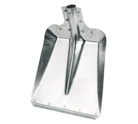 Kerbl Pala de Aluminio tamaño 7 (Ancho 32 cm, Pala de jardín/Pala Estable, de Aluminio, con Borde de Parachoques galvanizado, Pala para Nieve, sin Mango) 2970