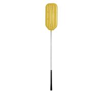 Kerbl Paleta para Cerdos Amarilla, 107 cm, Incluye Mango de Fibra de Vidrio,