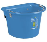 Kerbl Pesebre para torneos con asa y asa de Transporte, Color Azul