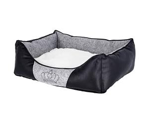 Kerbl Pet 80360 Chiara - Cama (42 x 32 x 18 cm), Color Gris y Negro