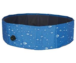 Kerbl Pet 80738 - Piscina para Perros, 80 x 80 x 20 cm, Color Azul