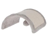 KERBL Pet 81624 Half Moon - Rascador (26 x 22 x 11 cm), Color Gris | Rascador de garras, rascador para gatos, juguete para gatos