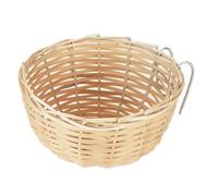 KERBL PET 83121 - Nido de Canarios (bambú, 10 x 10 x 5 cm, pajarero)