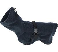 Kerbl Pet Albornoz para Perros Azul XS Longitud Espalda 30 cm | Albornoz, XS, longitud de espalda