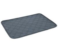 Kerbl Pet Almohadilla de orina Lavable, Gris, 90x60 cm, para Perros y Gatos, Malla, Cachorros