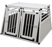 Kerbl Pet ALU - Caja de Transporte, 2 Puertas