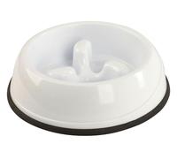 Kerbl Pet Anti-Dribble Cuenco de plástico, 1000 ml, Color Blanco