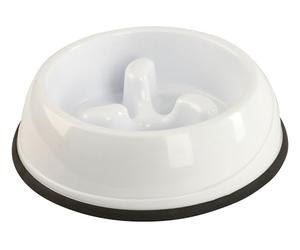 Kerbl Pet Anti-Dribble Cuenco de plástico, 1000 ml, Color Blanco