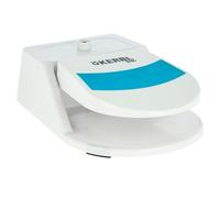 Kerbl Pet Bebedero de Burbujas, 25,5x18x8cm, Blanco y Azul, plástico, para Perros, regulador de presión de Agua Integrado