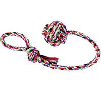 Kerbl Pet Bola de algodón con Cuerda, 9 cm