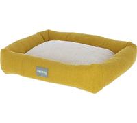 Kerbl Pet Cama para Animales pequeños, Blanco/Amarillo, 36 x 32 x 7 cm