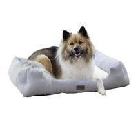Kerbl Pet Cama mullida Zoe, cama para perros, cojín para perros, 100 % poliéster, pana, 61 x 48 x 18 cm, para perros y gatos, suave, indeformable, antideslizante, lavable a 30 °C