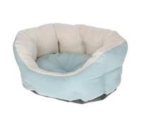 Kerbl Pet Cama para Cachorro, Cama para Perros, cojín para Cachorros, Turquesa, 45 x 40 x 20 cm, Algodón, Poliéster, Cachorros de Perro, cojín Interior Reversible, Base Antideslizante