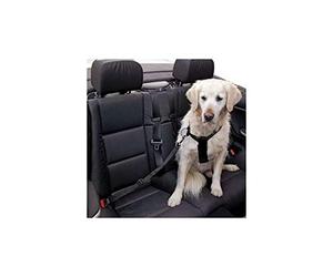 KERBL Pet Cinturón de Seguridad Talla S, Negro, tamaño Ajustable
