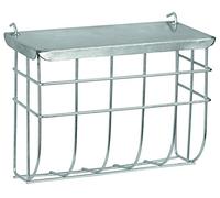 Soporte para Heno Galvanizado con Tapa